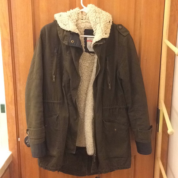 Bershka Jackets & Blazers - Kaki Double Season Coat